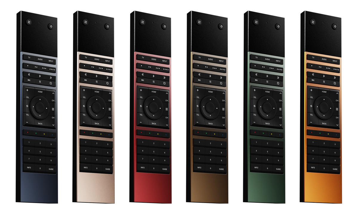 uControl Remote Colour Options